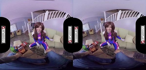  Overwatch Dva XXX Cosplay gamer girl pussy pounding in VR - Immerse Yourself in Virtual Reality Porn!